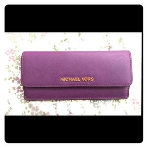 Limited Edition MK Purple Wallet